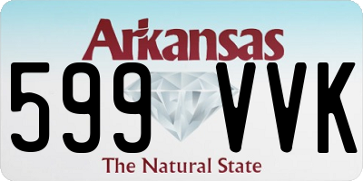 AR license plate 599VVK