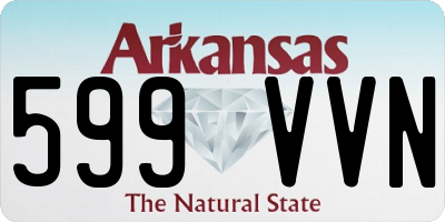 AR license plate 599VVN