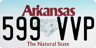AR license plate 599VVP