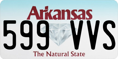 AR license plate 599VVS