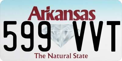 AR license plate 599VVT