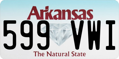 AR license plate 599VWI
