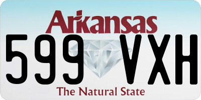 AR license plate 599VXH
