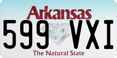 AR license plate 599VXI