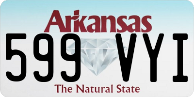AR license plate 599VYI