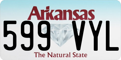 AR license plate 599VYL