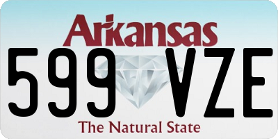 AR license plate 599VZE
