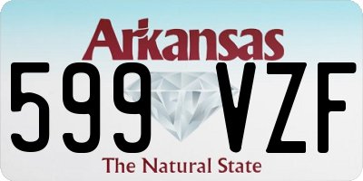 AR license plate 599VZF