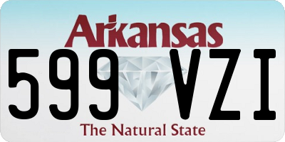 AR license plate 599VZI