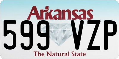 AR license plate 599VZP