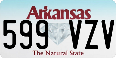 AR license plate 599VZV