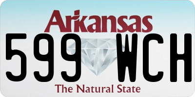 AR license plate 599WCH