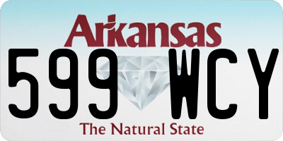AR license plate 599WCY