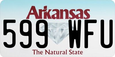 AR license plate 599WFU