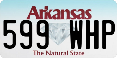 AR license plate 599WHP