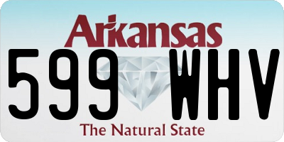 AR license plate 599WHV