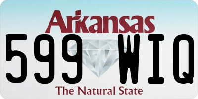 AR license plate 599WIQ