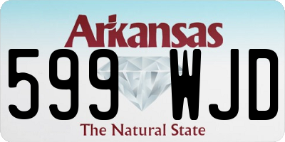 AR license plate 599WJD