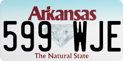 AR license plate 599WJE