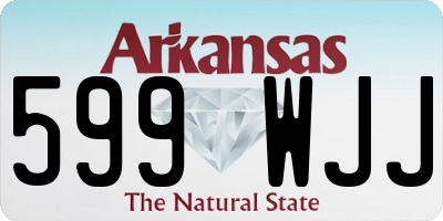AR license plate 599WJJ