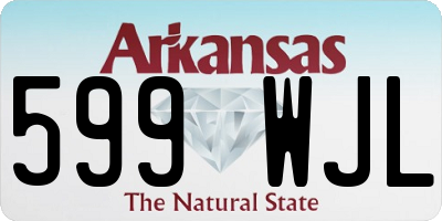 AR license plate 599WJL