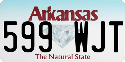 AR license plate 599WJT