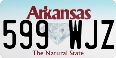 AR license plate 599WJZ