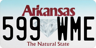 AR license plate 599WME