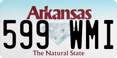 AR license plate 599WMI