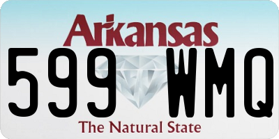 AR license plate 599WMQ
