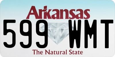 AR license plate 599WMT