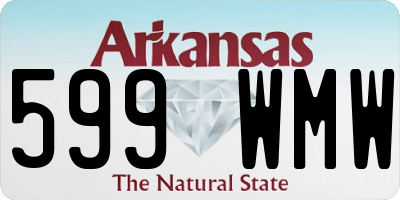 AR license plate 599WMW