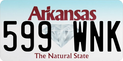 AR license plate 599WNK
