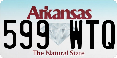 AR license plate 599WTQ