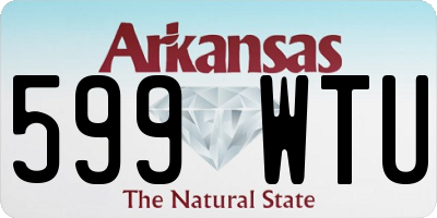 AR license plate 599WTU