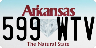 AR license plate 599WTV