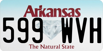 AR license plate 599WVH