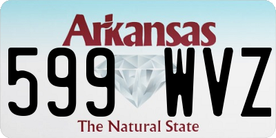 AR license plate 599WVZ