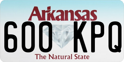 AR license plate 600KPQ