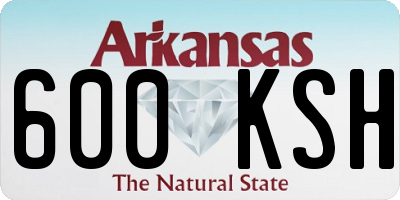 AR license plate 600KSH