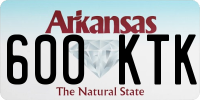 AR license plate 600KTK