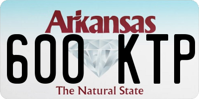 AR license plate 600KTP