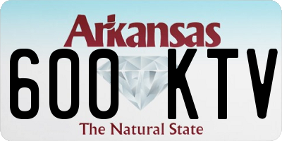 AR license plate 600KTV