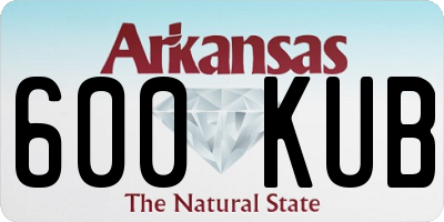 AR license plate 600KUB
