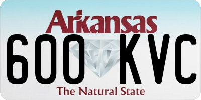 AR license plate 600KVC