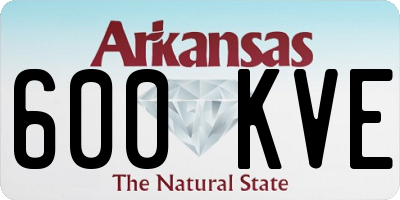 AR license plate 600KVE