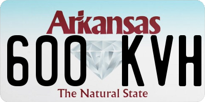 AR license plate 600KVH