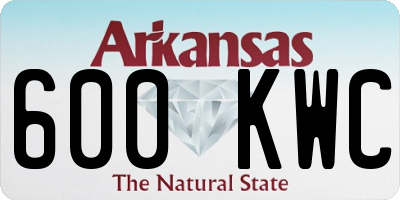AR license plate 600KWC