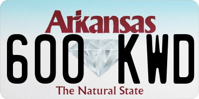 AR license plate 600KWD