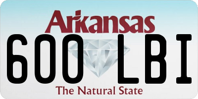 AR license plate 600LBI